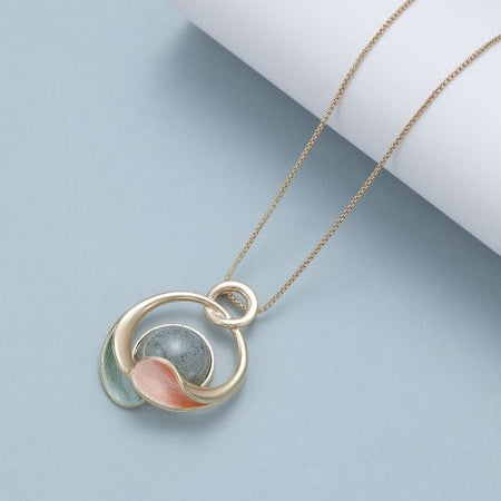 Mia Tui Jewellery Abstract Circle Necklace