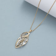 Mia Tui Jewellery Twisted Leaves Necklace