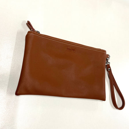 Lily Clutch Tan - Factory Seconds