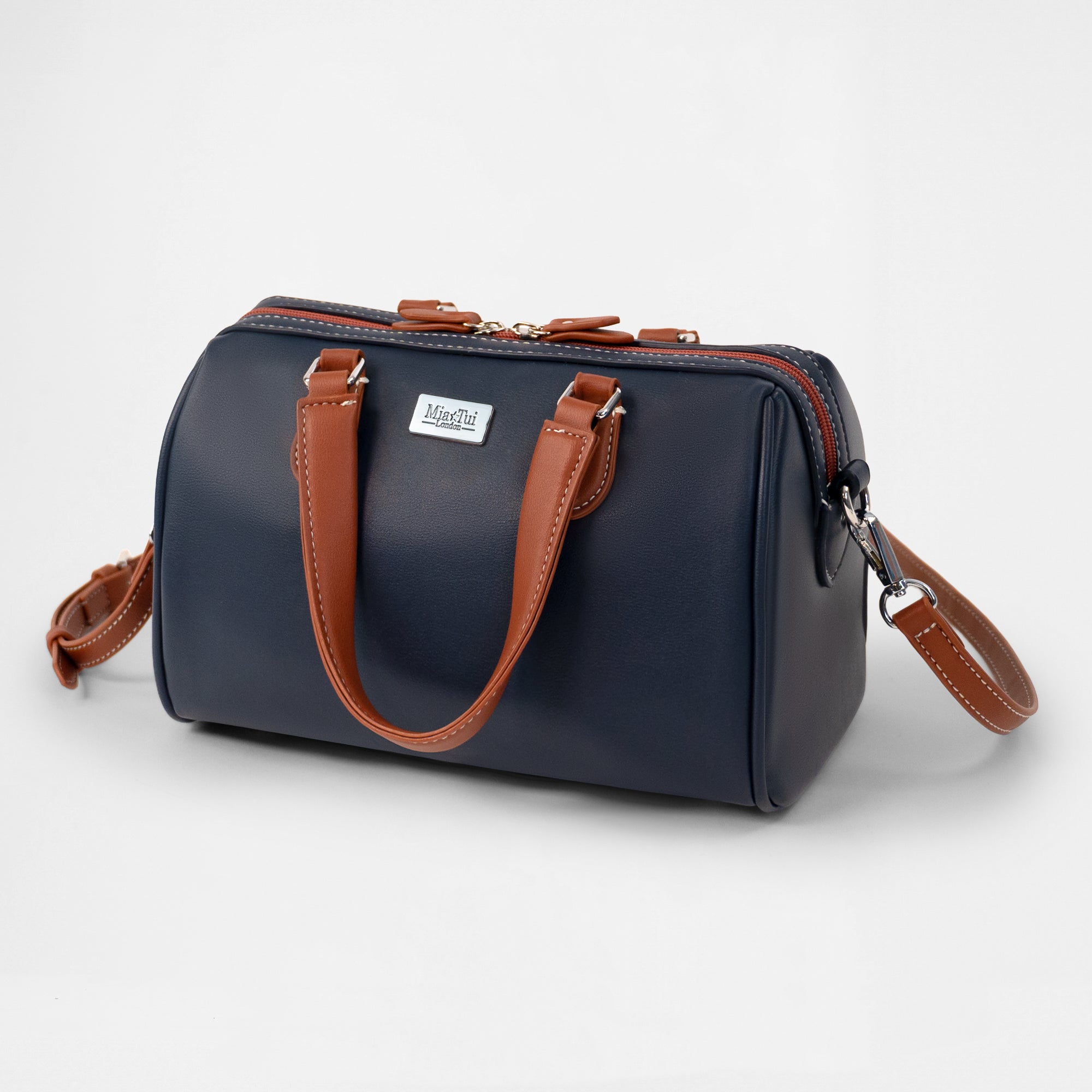 Navy/Tan