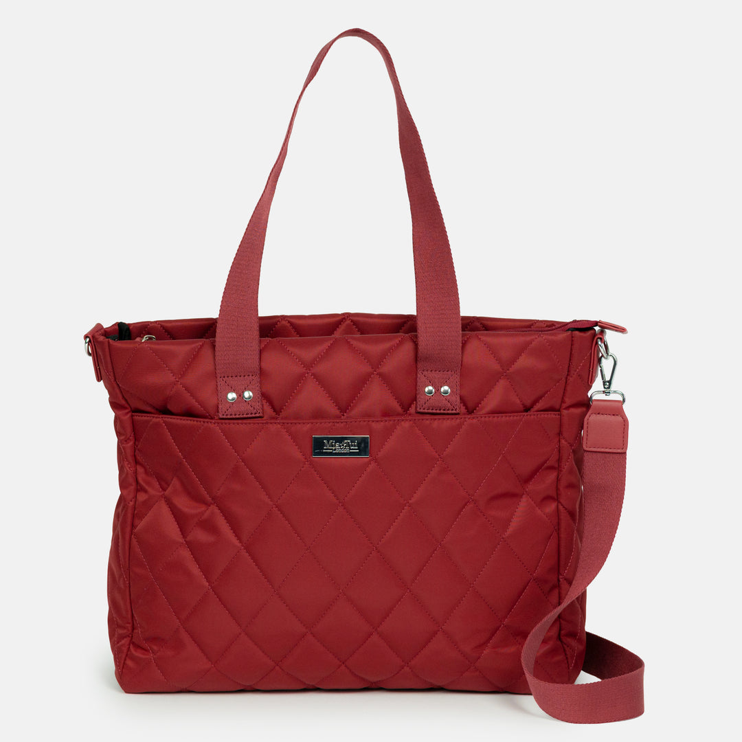 Mia Tui Dolly Quilted Laptop Tote Bag Fits - 16"Laptop