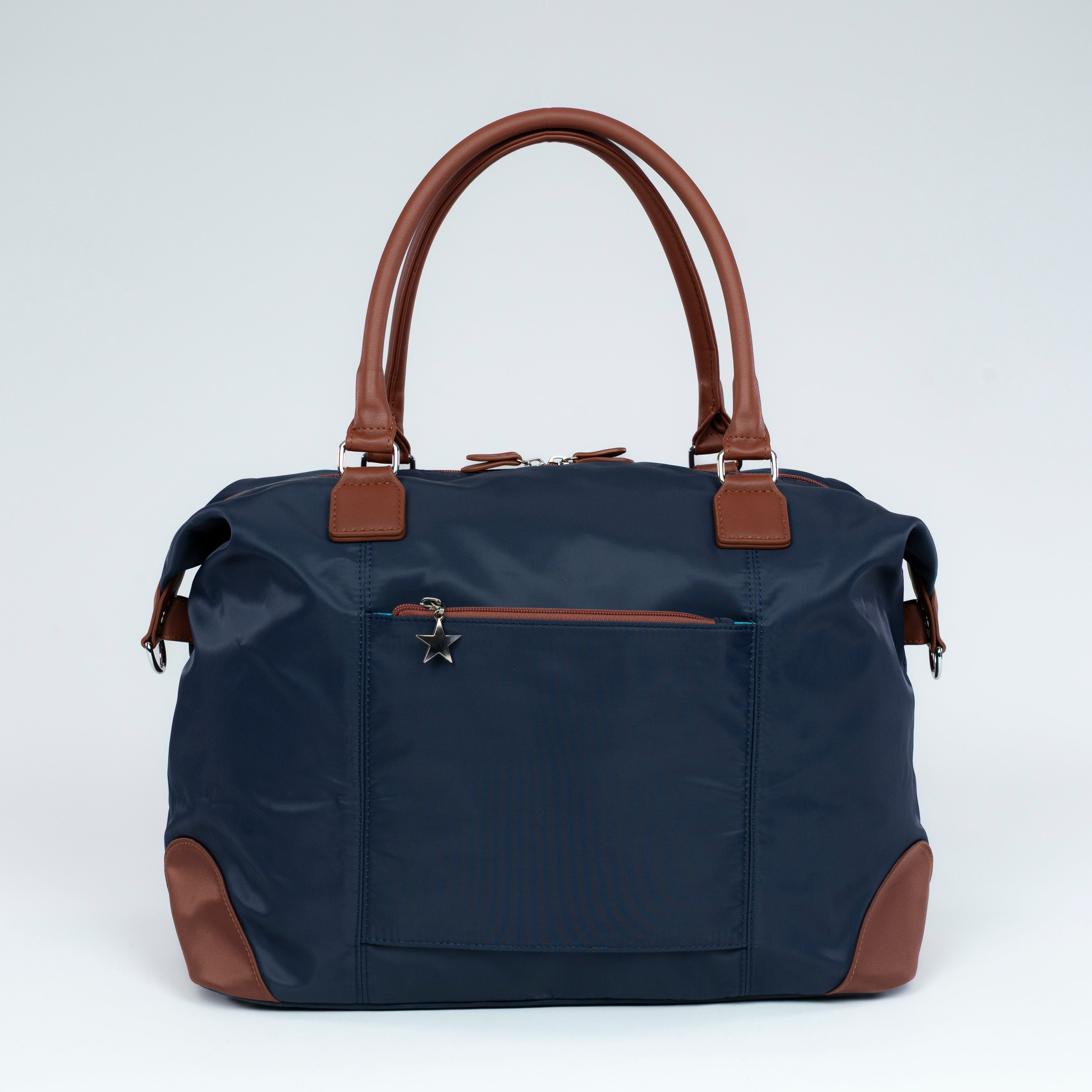 Navy/Tan