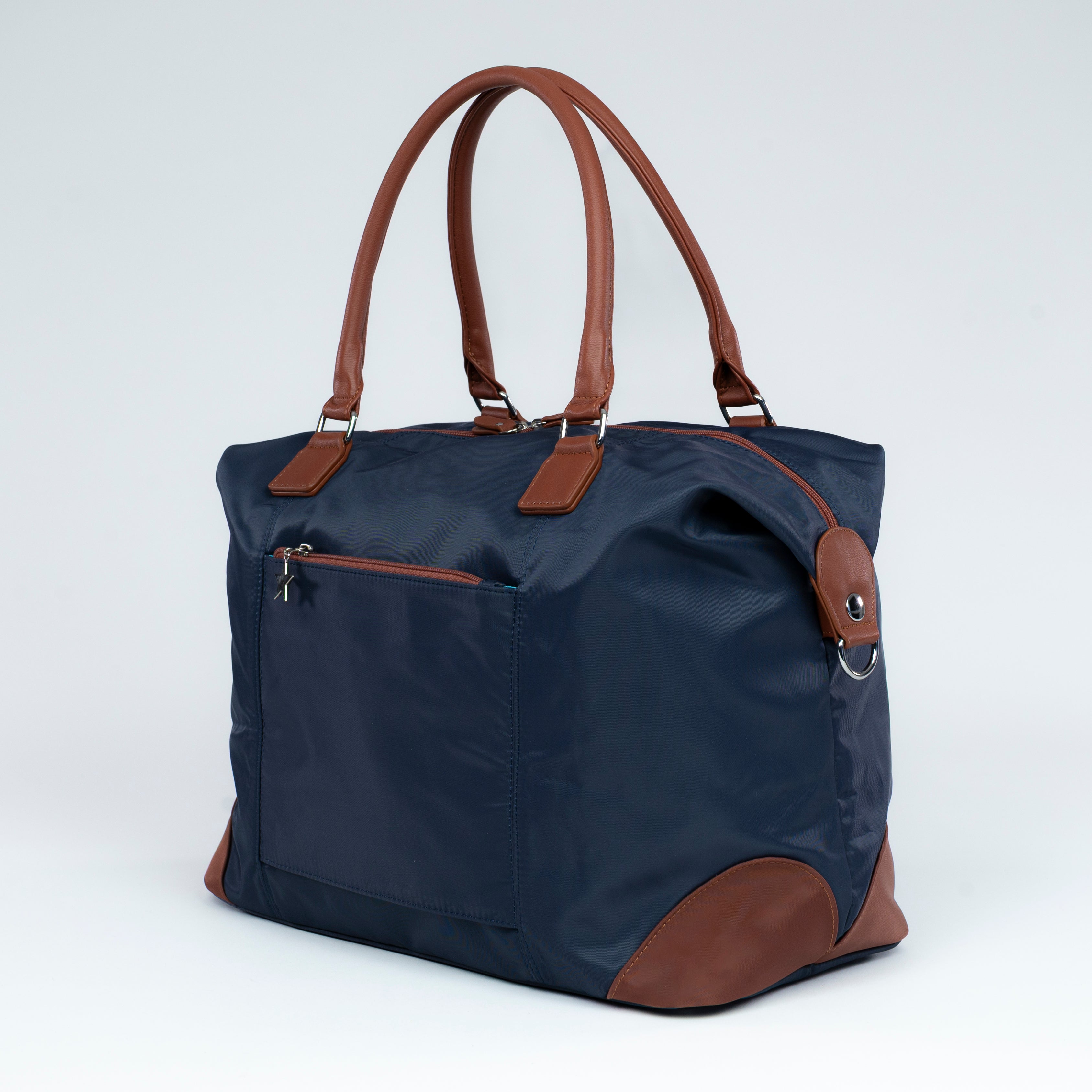 Navy/Tan