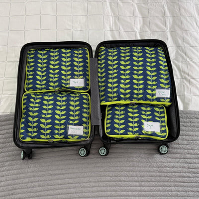 Zip and stack in your suitcase