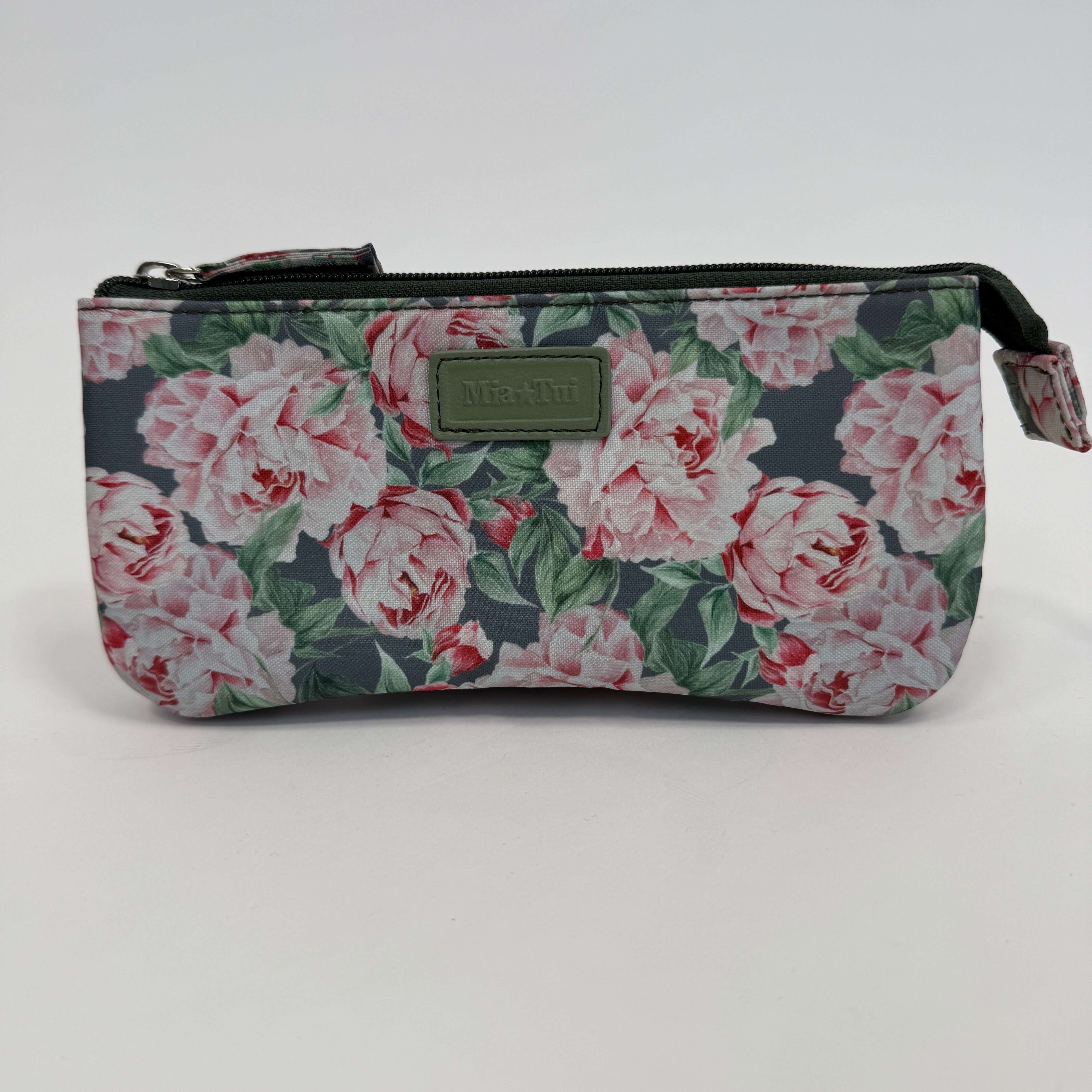 Mia - Multi Purpose Case - Outlet with floral design, ideal for organizing accessories and glasses.