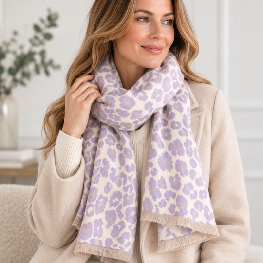 Mia Tui Apparel & Accessories Leopard Scarf