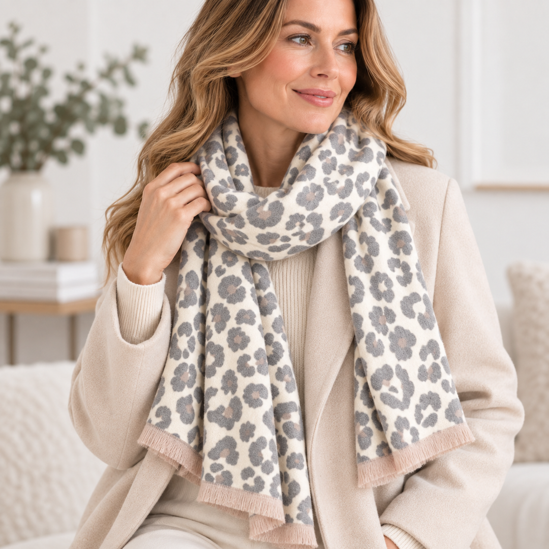 Mia Tui Apparel & Accessories Leopard Scarf