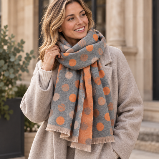 Mia Tui Apparel & Accessories Polka Dot Scarf