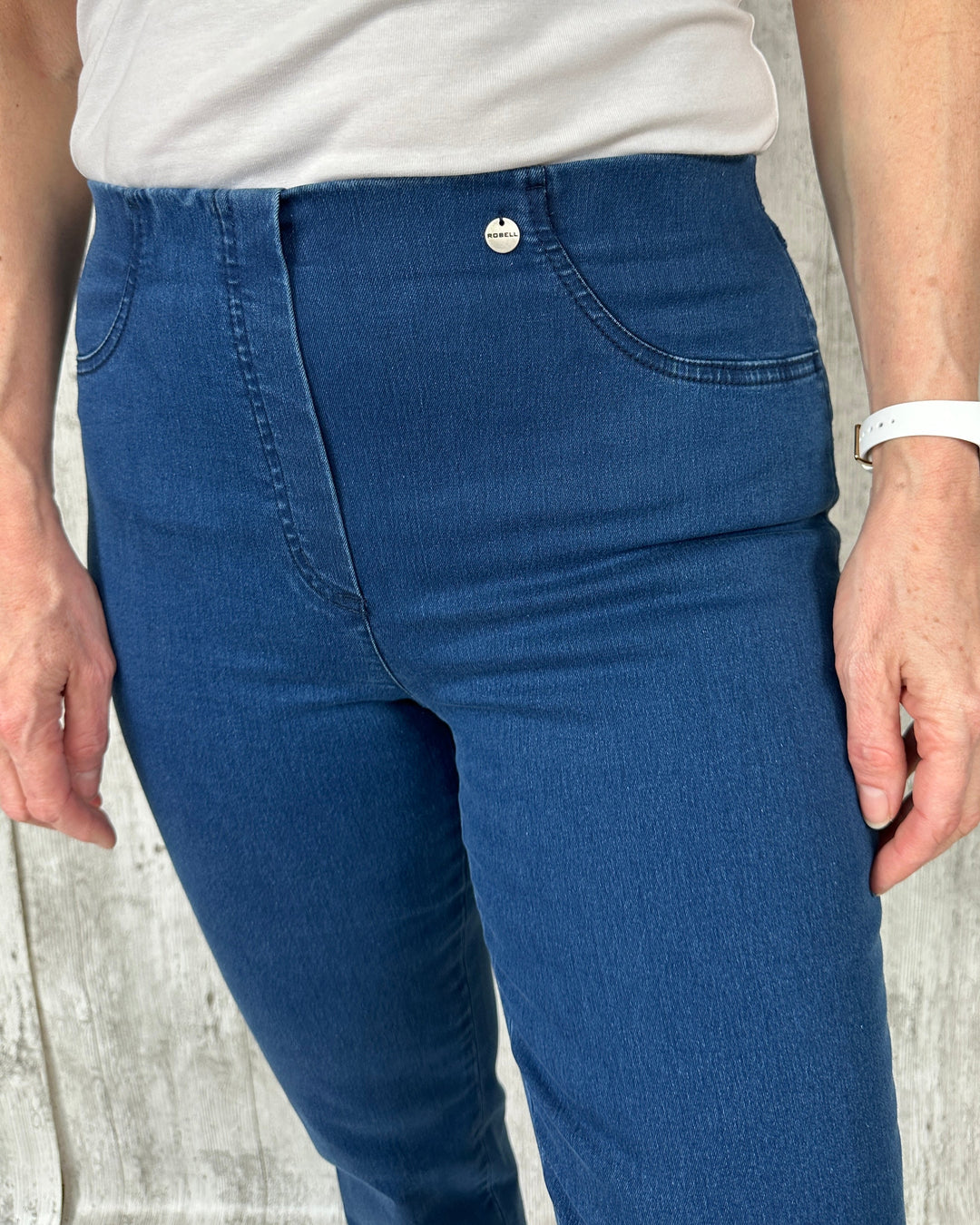 Mia Tui Apparel & Accessories Robell Jeans - Bella Cuff 27" Leg