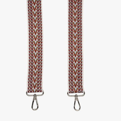 Aubergine & Tan Aztec