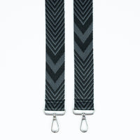 Black & Graphite Chevron