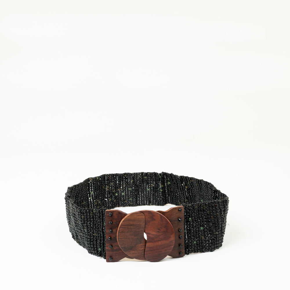 Mia Tui Beaded Stretch Belt