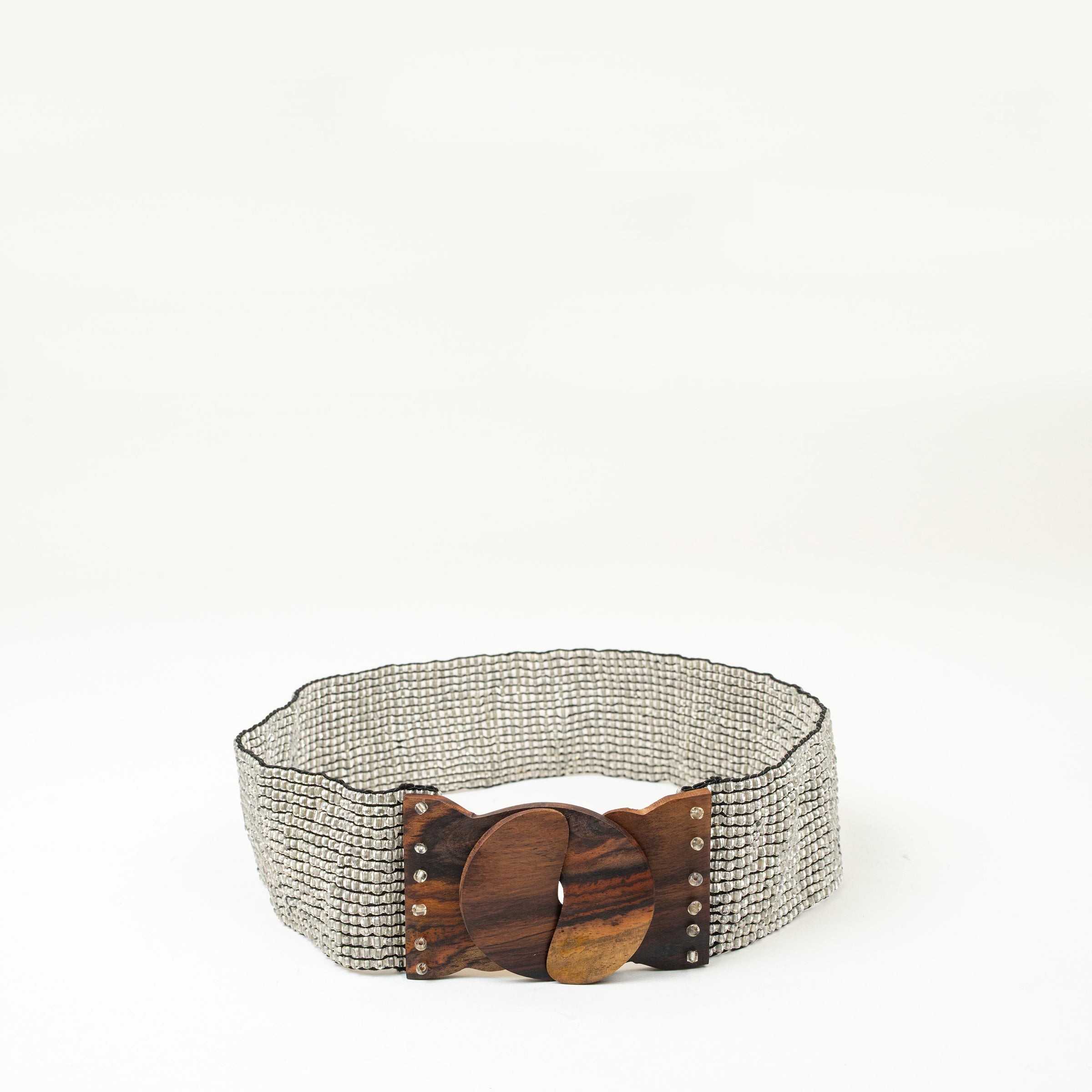 Mia Tui Beaded Stretch Belt