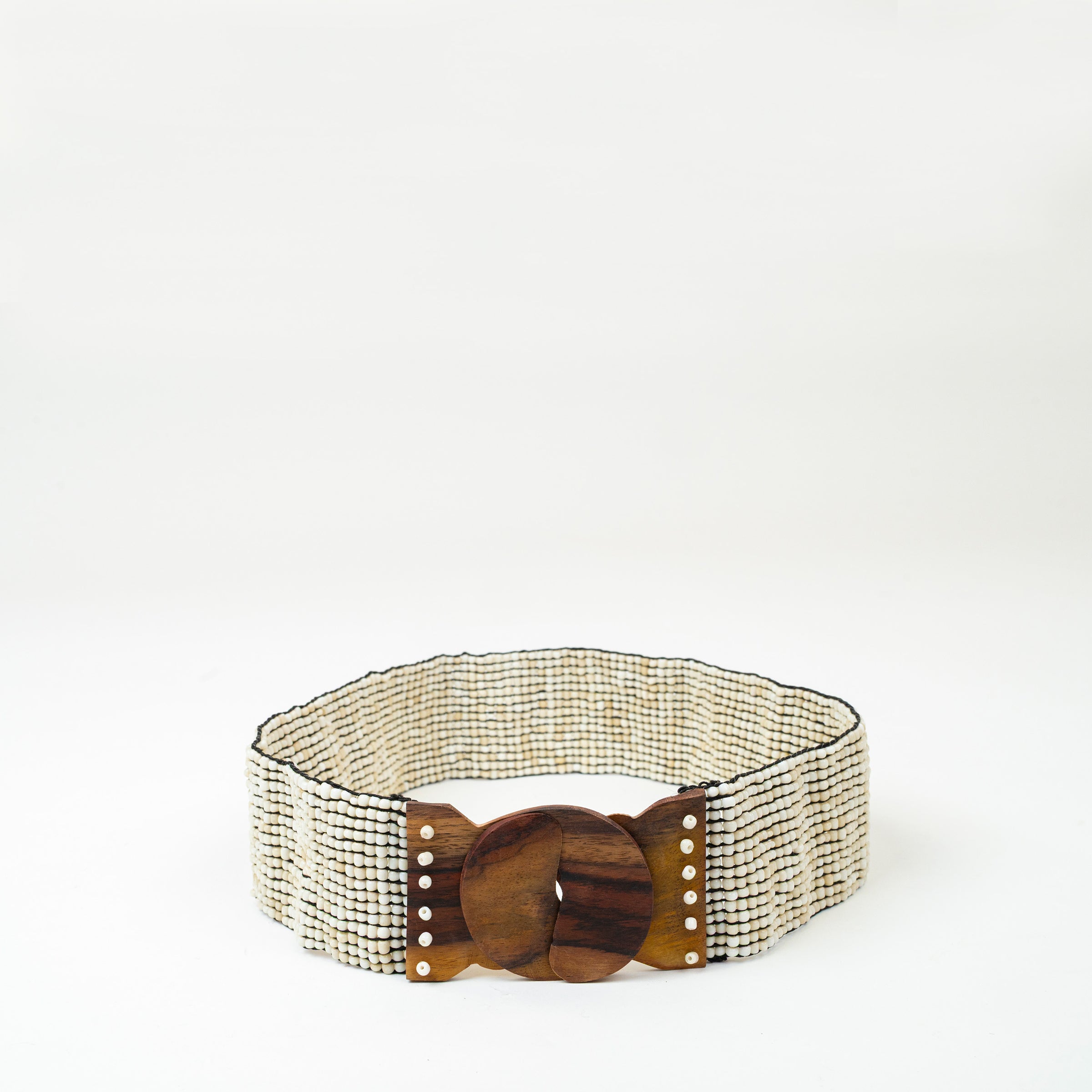 Mia Tui Beaded Stretch Belt