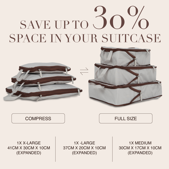 Mia Tui Compression Packing Cubes
