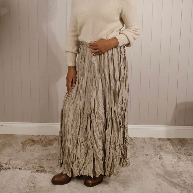 Mia Tui 🌾 Crinkle Maxi Skirt