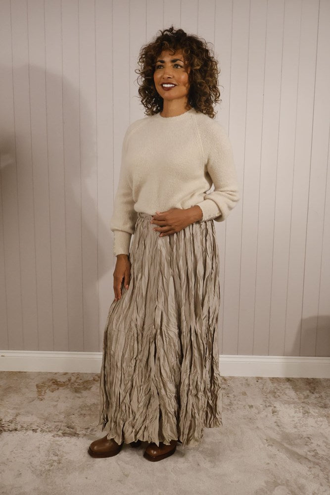 Mia Tui 🌾 Crinkle Maxi Skirt