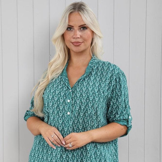 Mia Tui Diamond Paisley Blouse