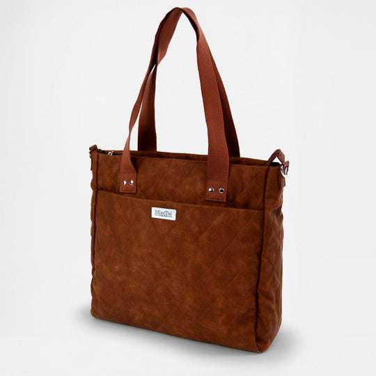 Mia Tui Dolly Quilted Laptop Tote Bag