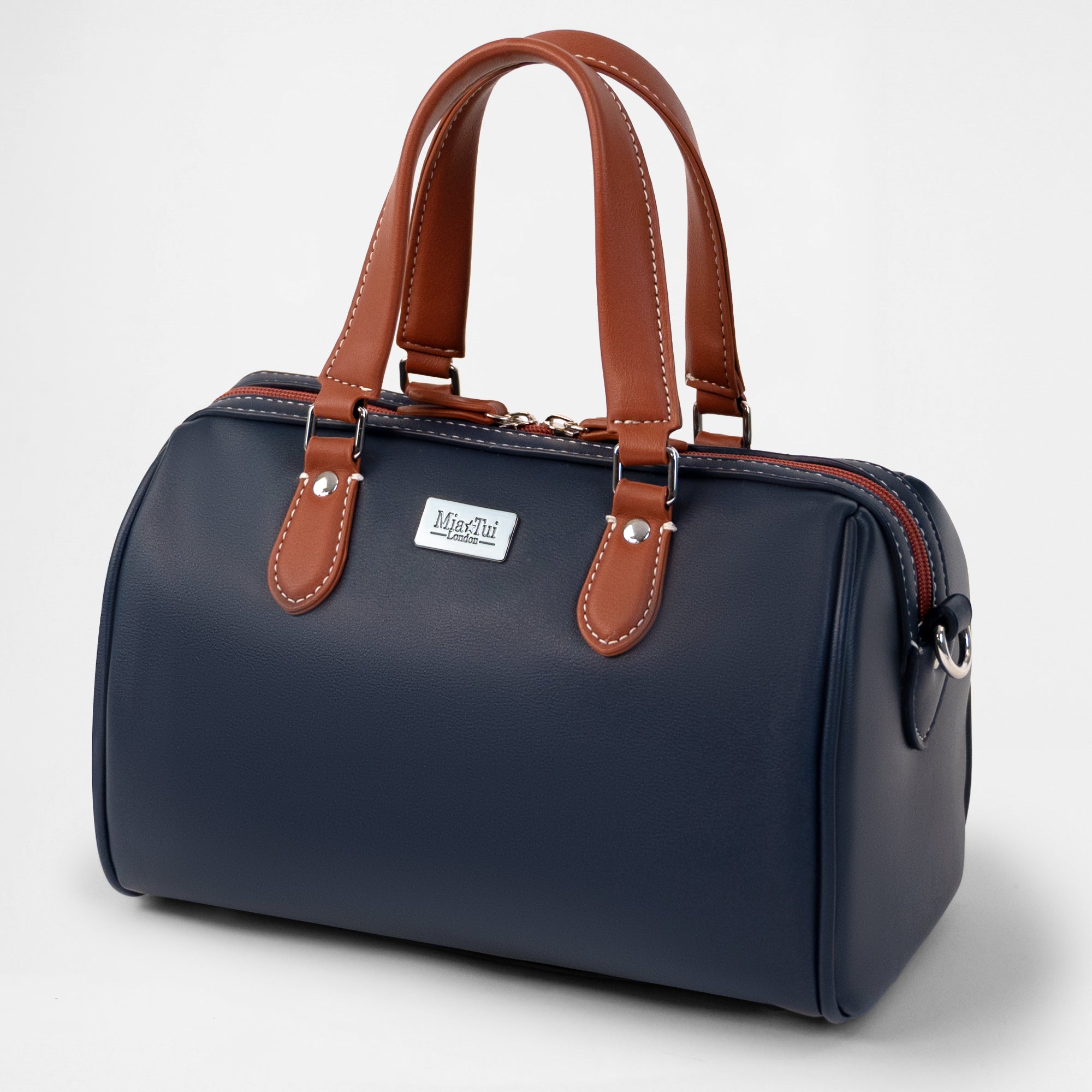 Navy/Tan