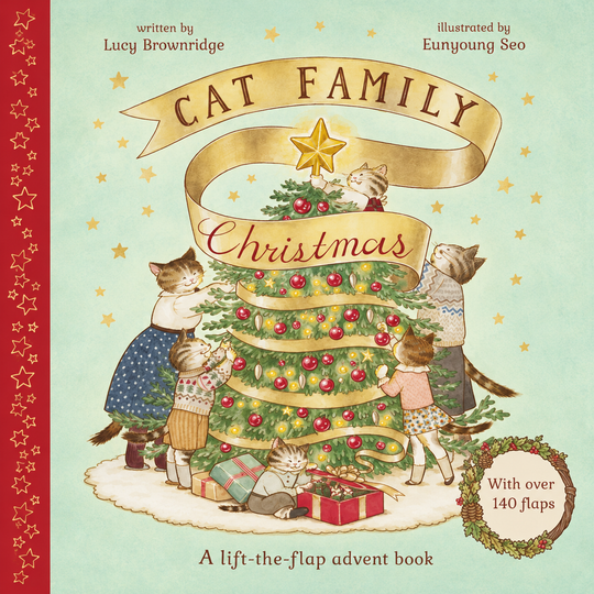 Mia Tui Gifts Cat Family Christmas: A Lift-the-Flap Advent Book