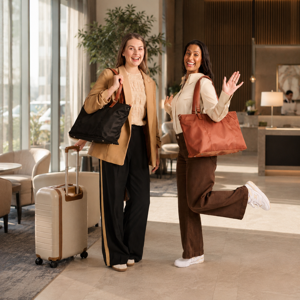 Mia Tui Handbags Jet Travel Tote | Vegan Leather