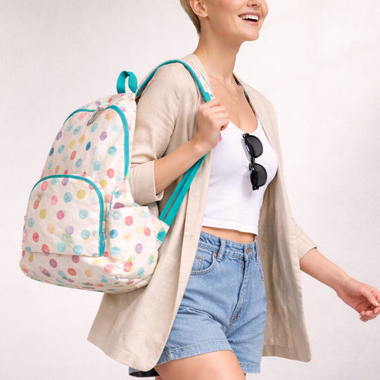 Mia Tui Handbags Oxford Folding Backpack