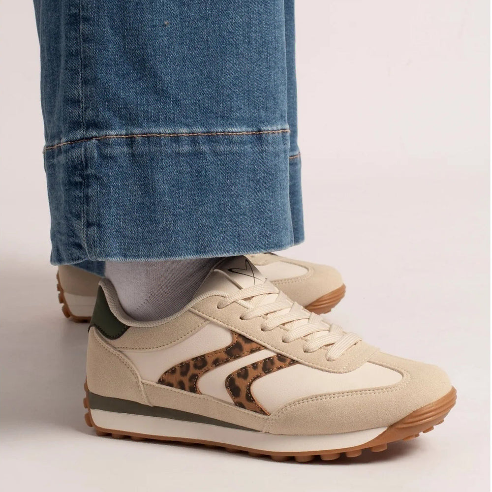 Mia Tui Janey Beige Trainers