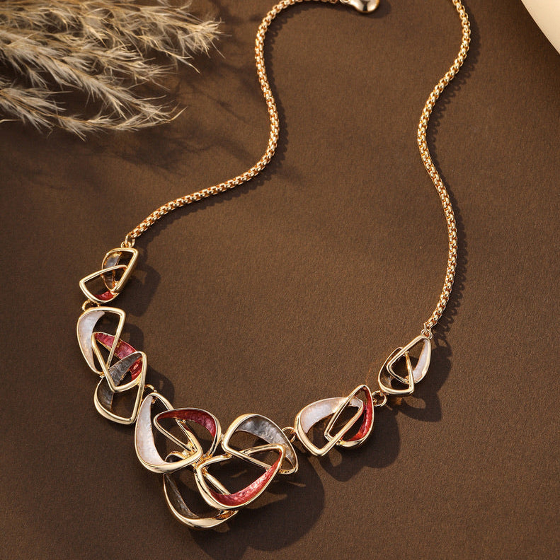 Mia Tui Jewellery Abstract Statement Necklace
