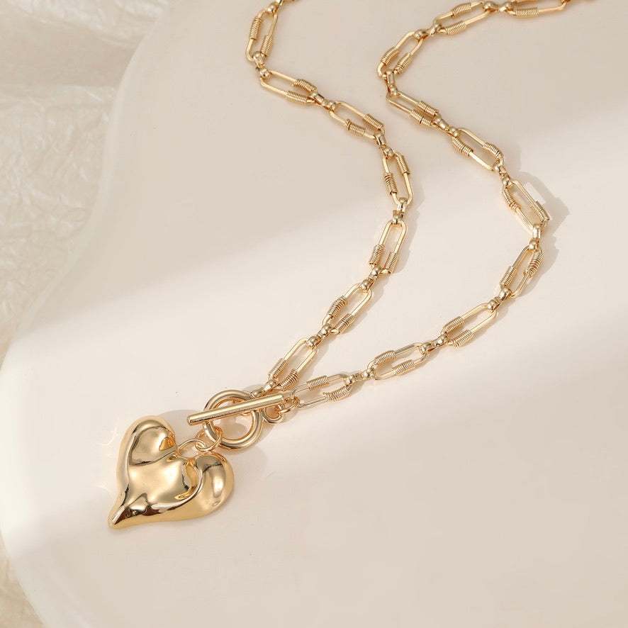 Mia Tui Jewellery Chunky Heart Link Bracelet 💖✨