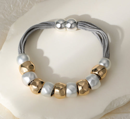 Mia Tui Jewellery Chunky Multi-Strand Bead Necklace