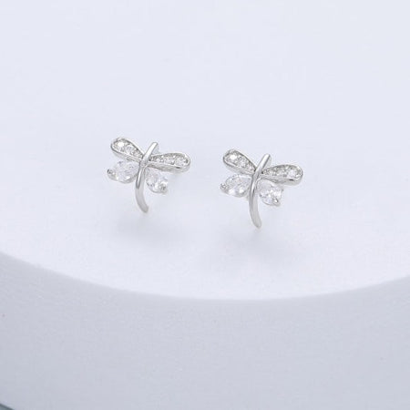 Mia Tui Jewellery Diamante Dragonfly Earrings