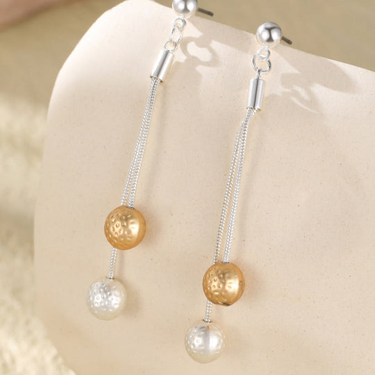 Mia Tui Jewellery Double Drop Bead Earrings ✨