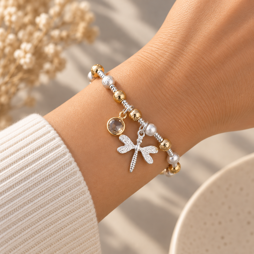 Mia Tui Jewellery Dragonfly Charm Bracelet