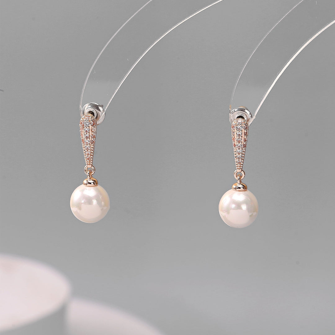 Mia Tui Jewellery Elegant Pearl Drop Earrings 🌸✨