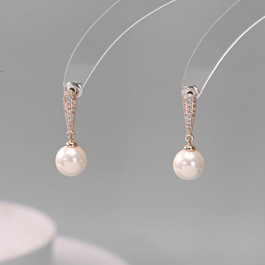 Mia Tui Jewellery Elegant Pearl Drop Earrings 🌸✨