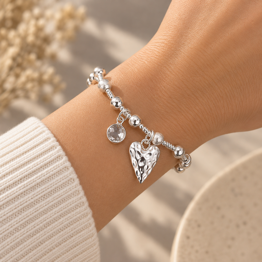 Mia Tui Jewellery Heart Charm Bracelet
