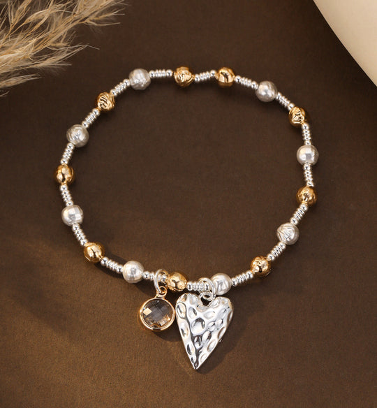 Mia Tui Jewellery Heart Charm Bracelet