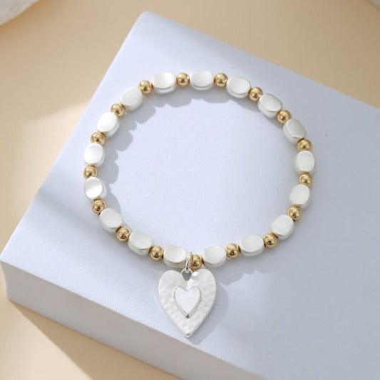 Mia Tui Jewellery Heart Charm Bracelet