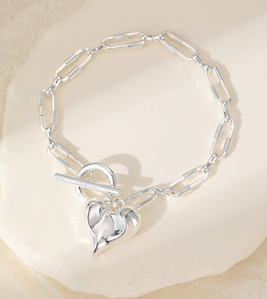 Mia Tui Jewellery 💖 Heart Link Chain Necklace