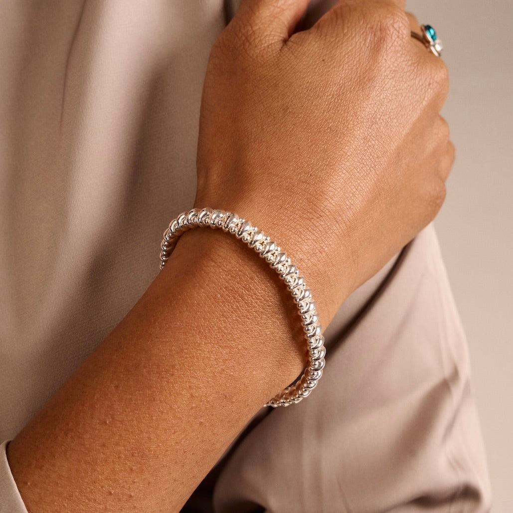 Mia Tui Jewellery Interwoven Bead Stretch Bracelet