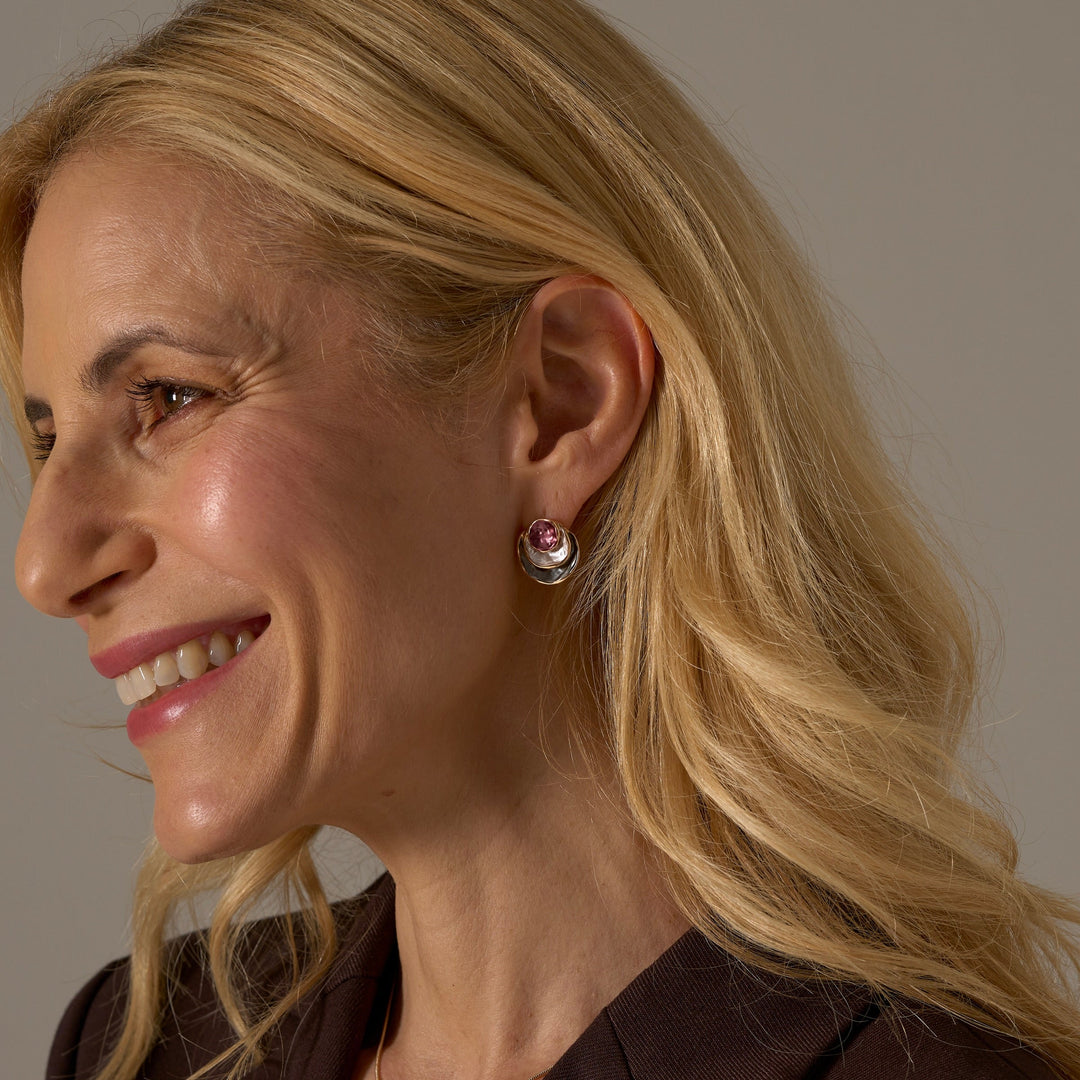 Mia Tui Jewellery Multi-Layer Enamel Earrings