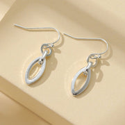 Mia Tui Jewellery Silver Links Earrings