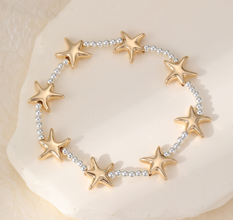 Mia Tui Jewellery Starfish Charm Bracelet