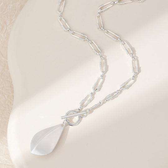 Mia Tui Jewellery Teardrop Pendant Chain Bracelet