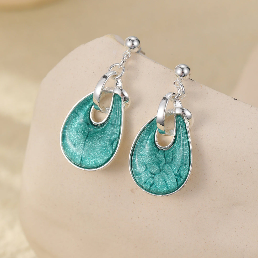 Mia Tui Jewellery Turquoise Teardrop Pendant Necklace 💙✨