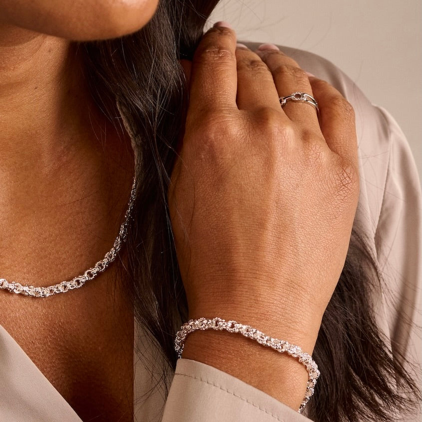 Mia Tui Jewellery Woven Chain Bracelet