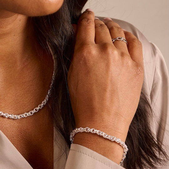 Mia Tui Jewellery Woven Chain Bracelet