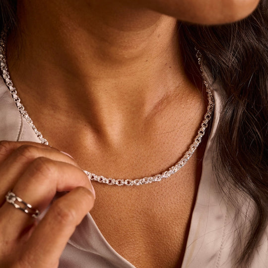 Mia Tui Jewellery Woven Chain Necklace