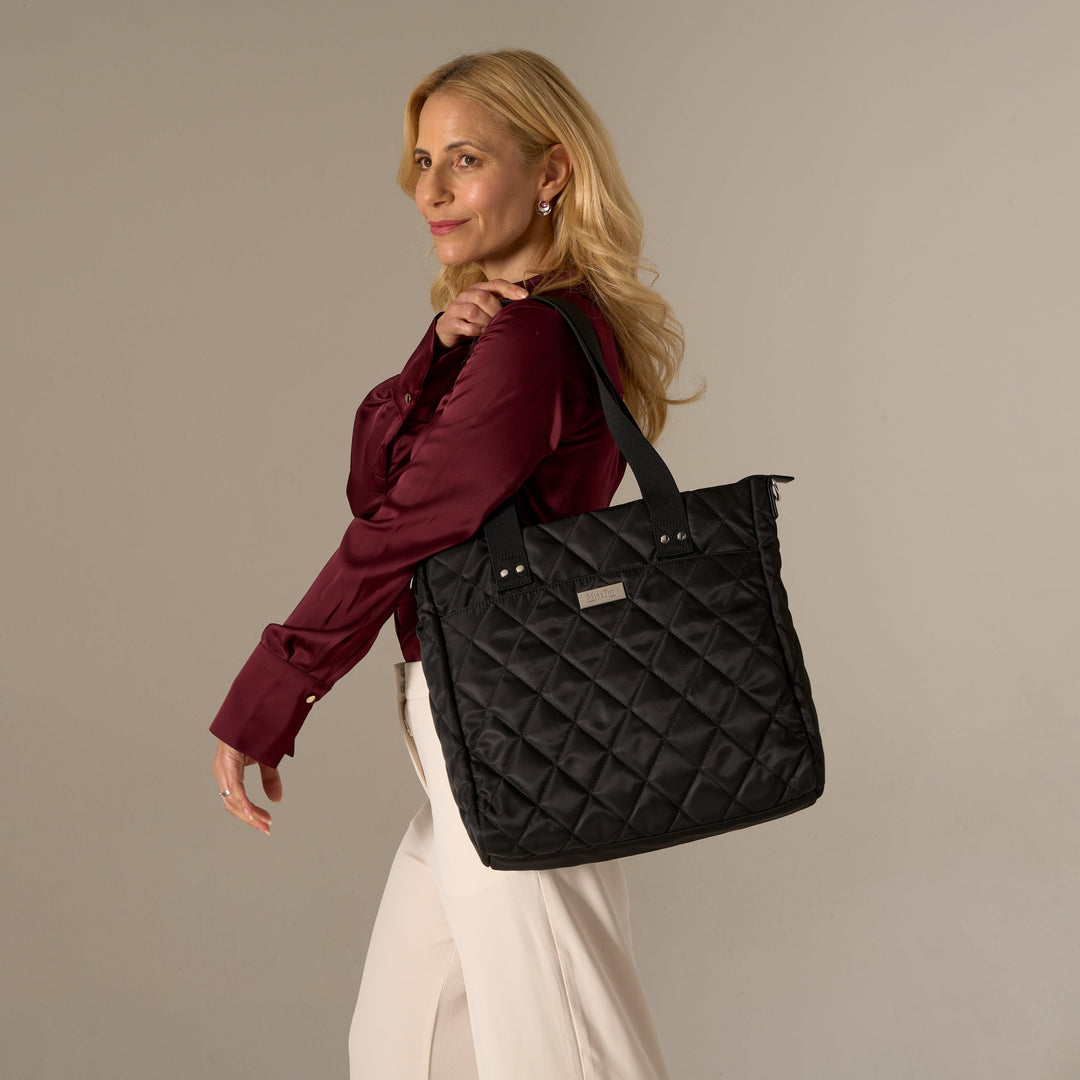 Mia Tui Large Dolly - Quilted Laptop Tote Bag